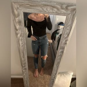 AGOLDE jeans. Size 24. Gently used. Hits right below belly button